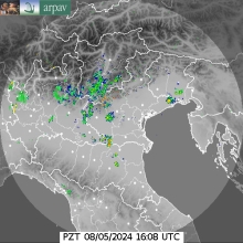 Radar Nord Italia OFF-LINE