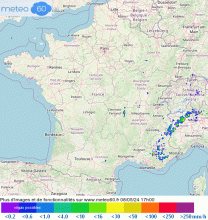 Radar Francia OFF-LINE
