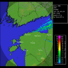 Radar Estonia OFF-LINE